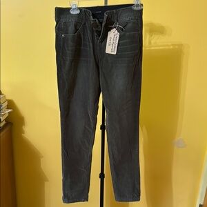 Maurices Dark Green Corduroy Pants w/ Stretch waistband